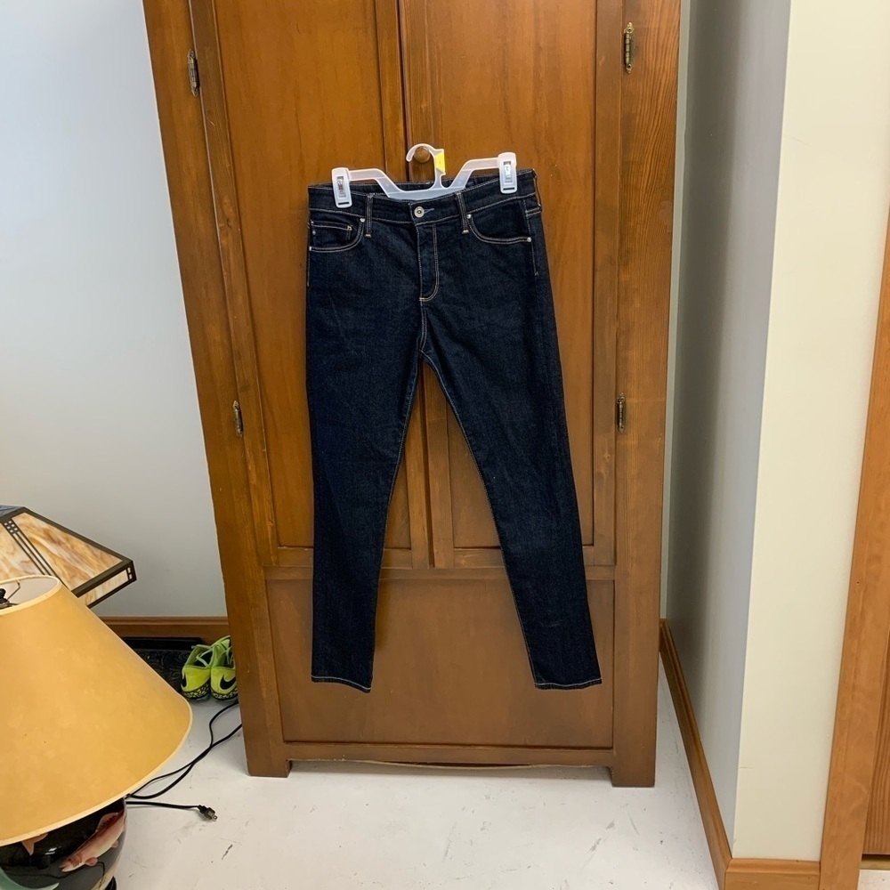 Adriano Goldschmeid the Farrah skinny ankle jean high rise size 28 98% cotton